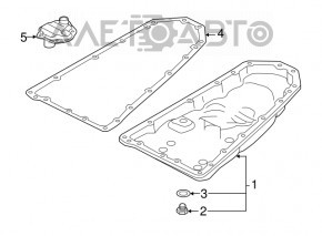 Маслоприемник АКПП Nissan Rogue 14-20