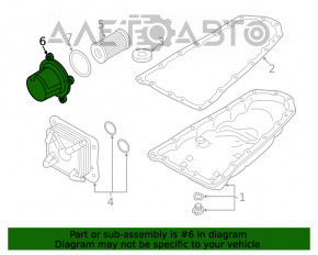 Корпус масляного фильтра АКПП Nissan Altima Teana 14-18 RE0F10E