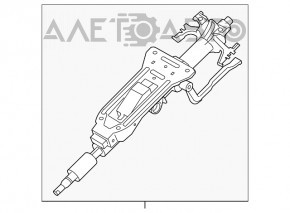 Рулевая колонка BMW 335i e92 07-13