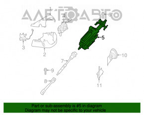 Coloană de direcție BMW X5 E70 07-13