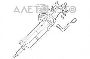 Coloană de direcție BMW X3 F25 11-17