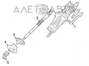 Arborele de directie pentru BMW i3 14-20 nou original OEM