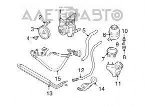 Бачок ГУР BMW 335i e92 07-13