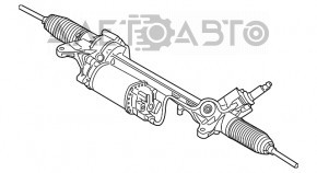 Рейка рулевая ЭУР BMW 7 G11 G12 16-22 RWD под активное рулевое