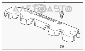 Накладка двигателя Honda HR-V 16-22