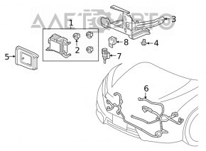 Cablu TV Honda Insight 19-22