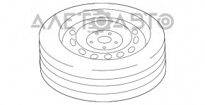 Запасное колесо докатка R19 Volvo XC90 16-22 235/55R19