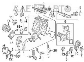 Instalarea încălzitorului Acura MDX 14-16