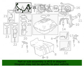 Проводка топливного бака Honda Clarity 18-21 usa