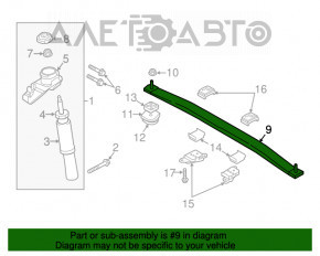 Arc spate de suspensie pentru Volvo XC90 16-22