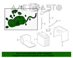 Instalarea motorului de pornire pentru Honda Accord 13-17 2.4