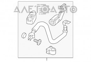 Terminalul bateriei plus Honda Accord 16-17 rest hybrid.