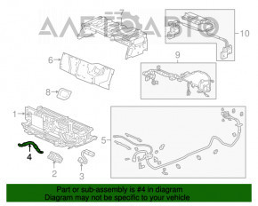 Cablu de masă pentru Honda Accord 16-17 hibrid