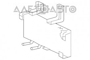 Radiatorul de răcire a uleiului cutiei de viteze automată pentru Lexus RX350 16-22, nou, original OEM.