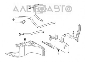 Suport radiator cutie de viteze Toyota Highlander 14-19