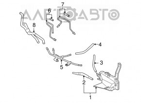 Radiator de racire transmisie Lexus RX300 RX330 RX350 06-09 nou original OEM