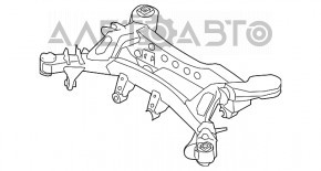 Bara spate pentru BMW 335i e92 07-13