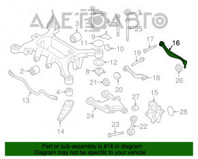 Рычаг поперечный задний левый BMW 5 F10 09-17