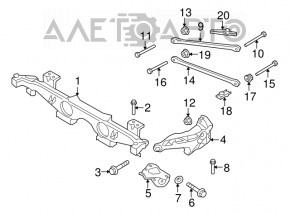 Capacul spate dreapta Mini Cooper F56 3d 14-