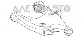 Maneta spate dreapta inferioară BMW 5 F10 09-17