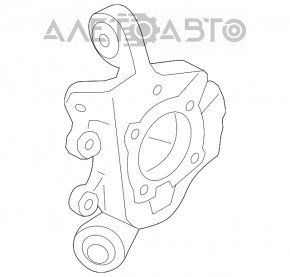 Capac spate stânga BMW X3 F25 11-17