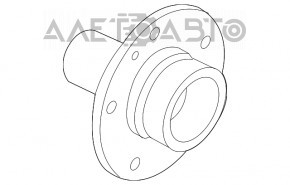 Rulment roată spate stânga BMW X5 E70 07-13