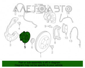 Rulment roata spate stanga Mini Cooper F56 3d 14-