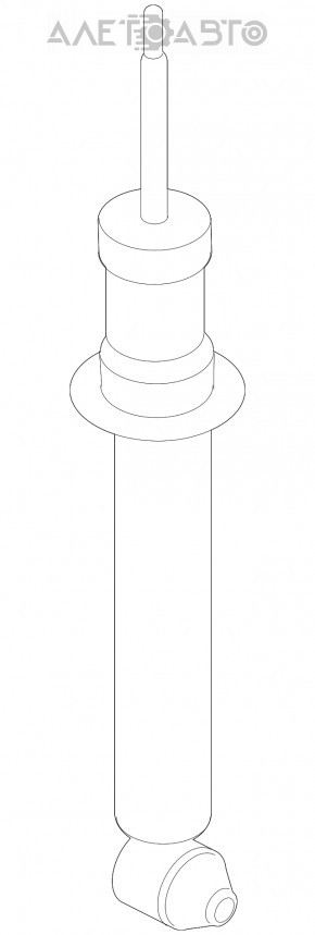 Стойка амортизатора в сборе задняя правая BMW 5 F10 11-13 RWD