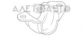 Suportul de fixare a stabilizatorului spate stânga pentru BMW 5 F10 11-16.