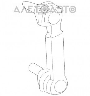 Bară stabilizatoare spate dreapta BMW 5 F10 11-16 nouă originală OEM