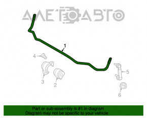 Stabilizator spate BMW 5 F10 11-16