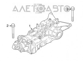 Задний дифференциал редуктор BMW X1 F48 20-22 AWD