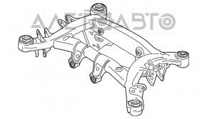 Bara spate pentru BMW X3 G01 18-