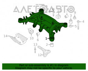 Bara spate pentru BMW X3 G01 18-