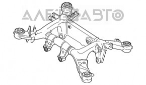 Подрамник задний BMW 7 G11 G12 16-22