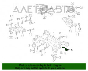 Suport spate, stânga, pentru BMW X5 X6 E70 E71 07-13, nou, original OEM.