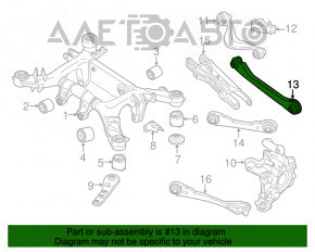 Bara de direcție spate dreapta BMW 5 G30 17-23 nou OEM original