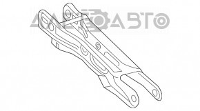 Bara de direcție spate stânga BMW 5 G30 17-23 nou OEM original