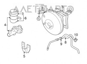 Амортизатор передний левый Lexus RX300/330/350 04-09 KYB