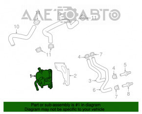 Охладитель акпп масло Toyota Avalon 13-18 3.5
