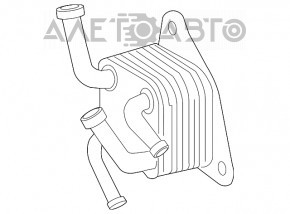 Radiator pentru cutia de viteze Toyota Highlander 14-19 2.7