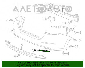 Reflector spate dreapta Honda Insight 19-22