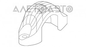 Suportul de fixare a stabilizatorului frontal stânga BMW X1 F48 16-22 nou OEM original.