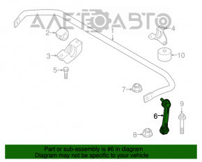 Bara de stabilizare spate dreapta pentru BMW 7 G11 G12 16-22