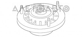 Suport amortizor spate dreapta BMW 5 G30 17-23