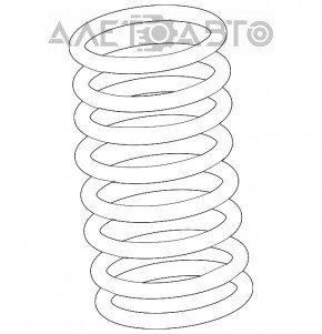 Пружина задняя правая BMW X3 G01 18-21