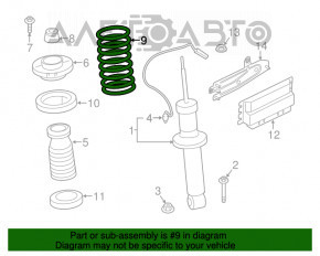 Arcul spate stânga BMW X3 G01 18-21