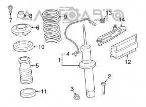 Arcul spate stânga BMW X3 G01 18-21