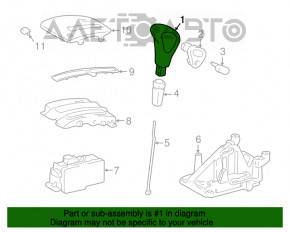 Ручка КПП Lexus RX300 98-03