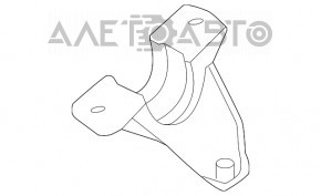 Suportul de fixare a stabilizatorului spate stânga BMW 7 G11 G12 16-22 tip 1